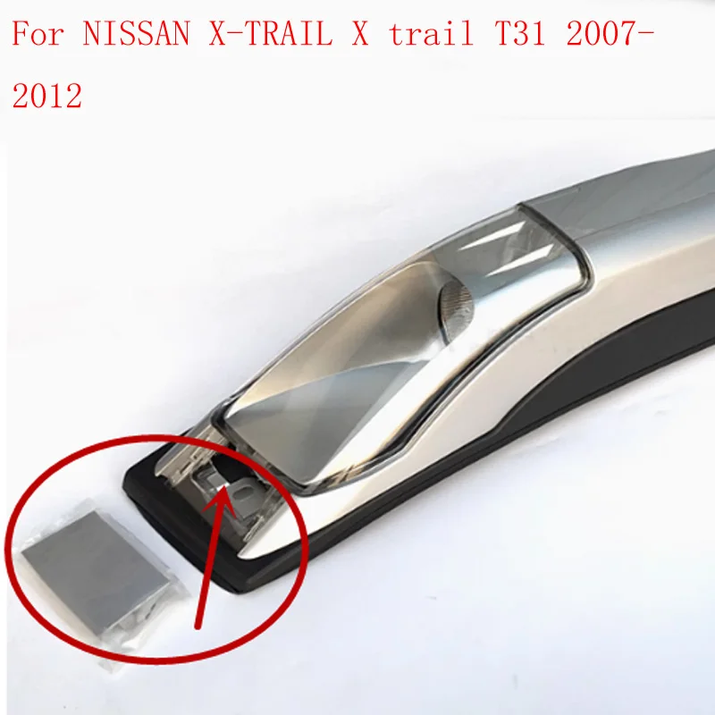 

Car Accessories For NISSAN X-TRAIL X trail T31 2007-2012 RIM-DRIVING LAMP Roof Rail Front Cap Rack Base Covers