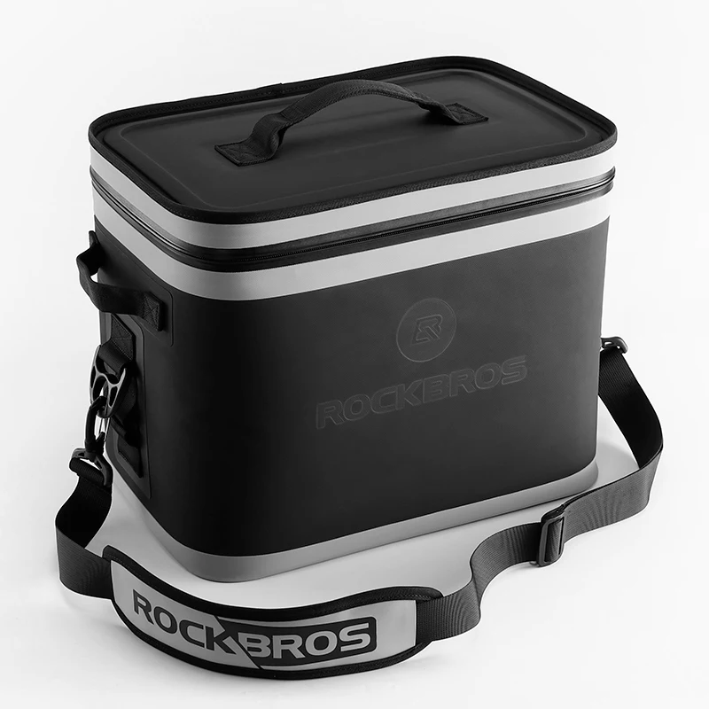 Bolsa Refrigeradora ROCKBROS de 20L, Mochila Térmica Impermeable, Bolsa de Almacenamiento Grande y Suave, Enfriador de Picnic, Bolsa para Cerveza, Vino y Playa
