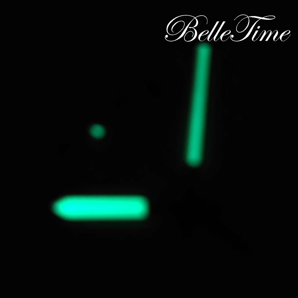 White/Black/Black Grey 6 Needles VK63 Quartz Watch Chronograph Hands Green Luminous Fit VK63A VK64 Quartz Movement Accessories - view 6