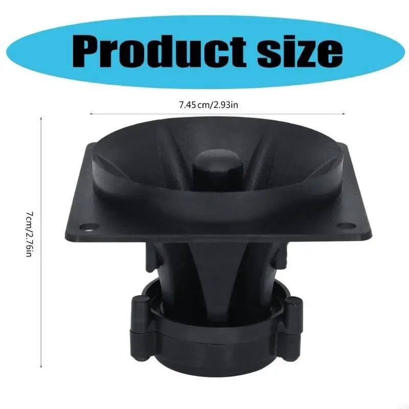 J1HD Square Horn TWEETER 3 inch Piezoelle Điện áp Người loa áp suất 100dB cho loa âm thanh rõ ràng