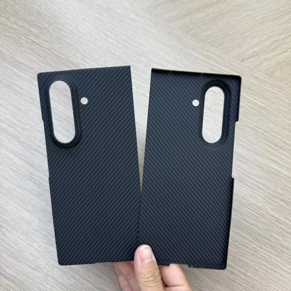 

Оригинальный арамидный тонкий чехол из углеродного волокна для Samsung Galaxy Z TriFold, матовая броня, задняя крышка