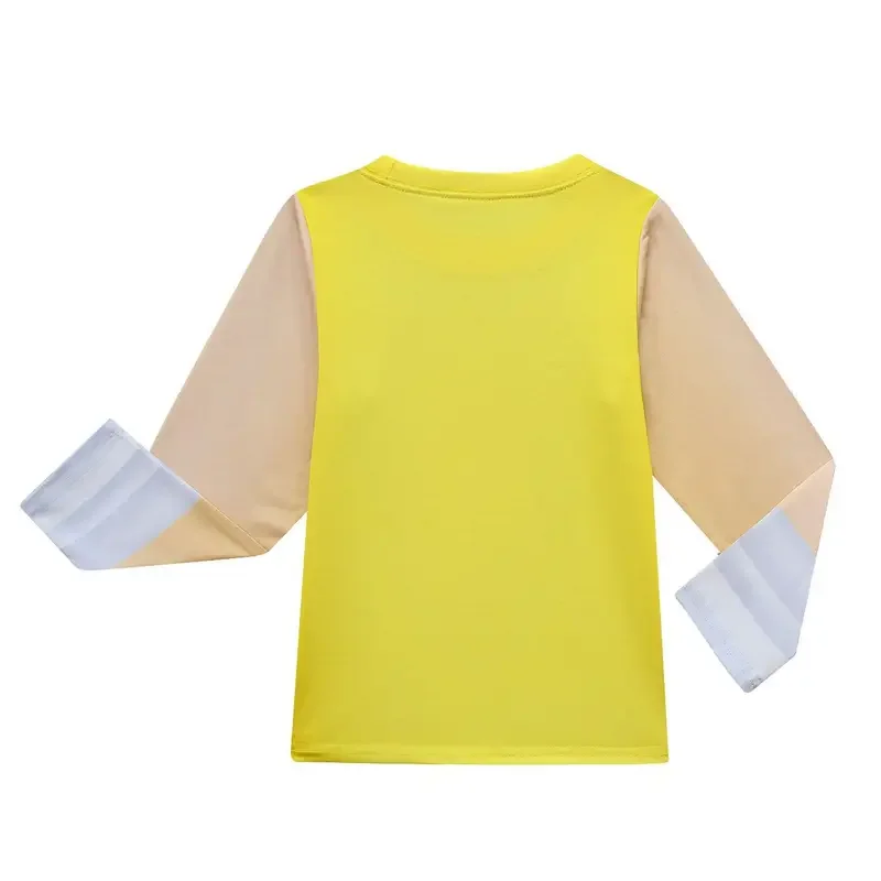 2025 New Kids Sonic Miles Anime Cartoon Long Sleeves T Shirt Long Pants Mask Set Outfit Boys Girls Christmas Halloween Cospla AA