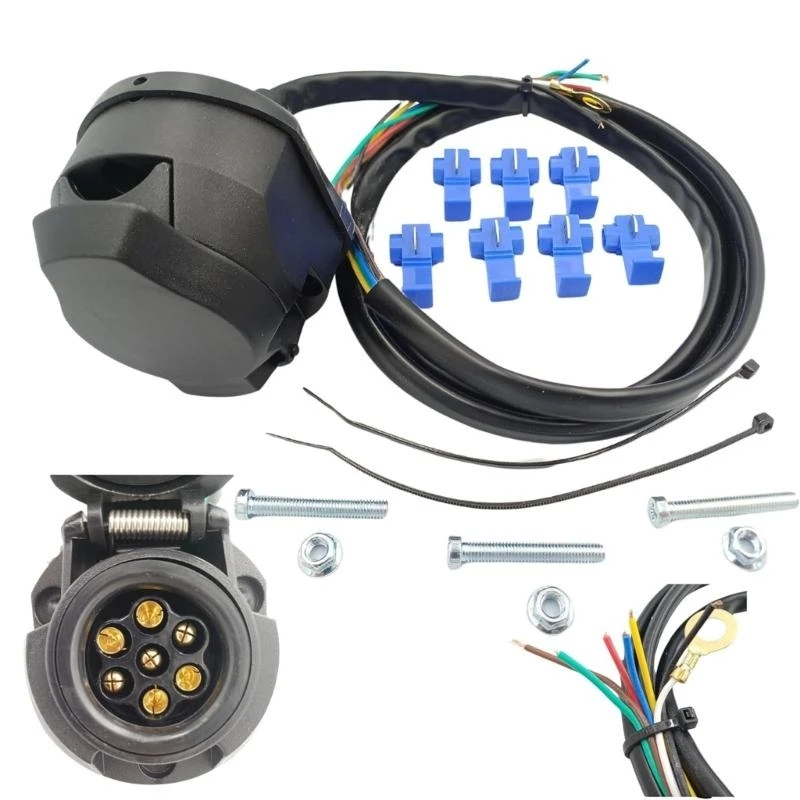 0xxd 7 Way Trailer Canecter Cable для обеспечения эффективного решения для жгута проводки