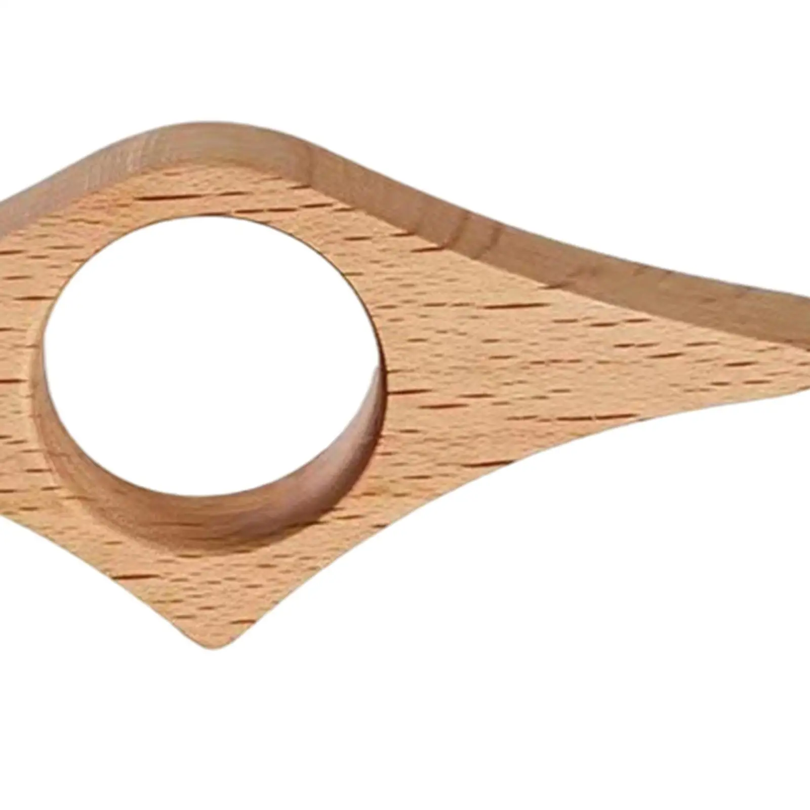 Handmade Wooden Thumb Book Page Holder Ergonomic Reading Tool Bookish Accessories for Daily Use