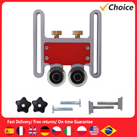 Bearing Roller Featherboard Excellent Shock Absorbing Table Saw Feeding Roller Jig Multifunctional User Friendly for Handcraft