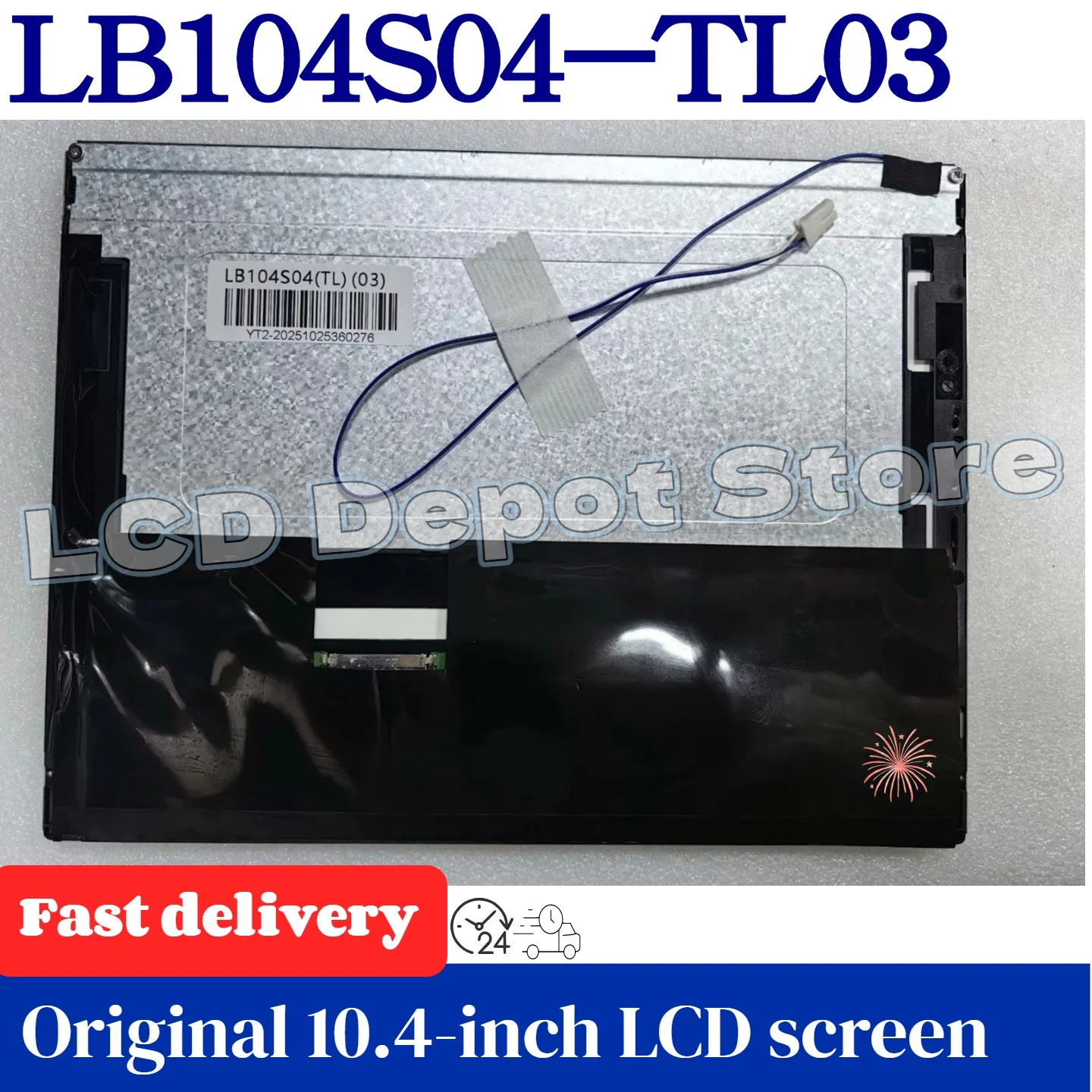 

Новый оригинальный ЖК-дисплей Lb104S01-Tl02, 10.4 дюйма, модели Lb104S04-Tl02, Lb104S04-Tl01, Lb104S04-Tl03