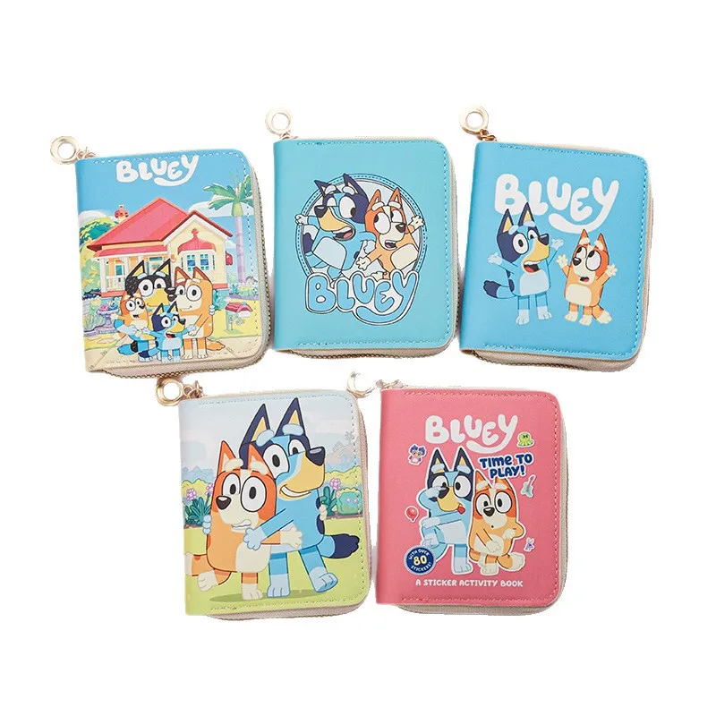 Mochila de Anime Bluey, Juguetes de Bingo Muffin, Perro de Dibujos Animados, Mini Cartera Escolar para Niños de Jardín de Infancia, Regalo para Niños