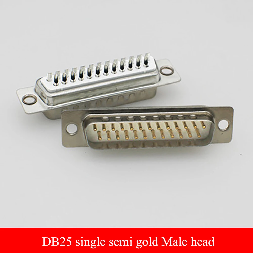 DB25 data cable connector plug VGA Plug connector 2 row 25pin port socket adapter female Male DP25 - Image 4