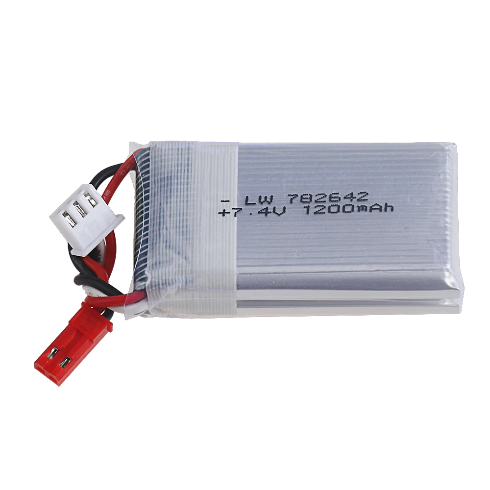 7.4 فولت 700 مللي أمبير 1000 مللي أمبير 1200 مللي أمبير بطارية ليبو ل Mjxrc X600 RC الطائرة بدون طيار قطع غيار 2S 7.4 فولت بطارية قابلة للشحن مع المكونات JST