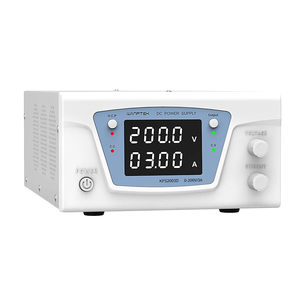 

KPS2003D 600W High Power Dc Regulated Power Supply 200V / 3a Programmable Power Supply