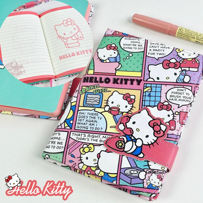 Sanrio Hello Kitty Notebook B6 diari Kawaii notepad diario Planner quaderno carta da lettere per studenti scuola forniture per ufficio