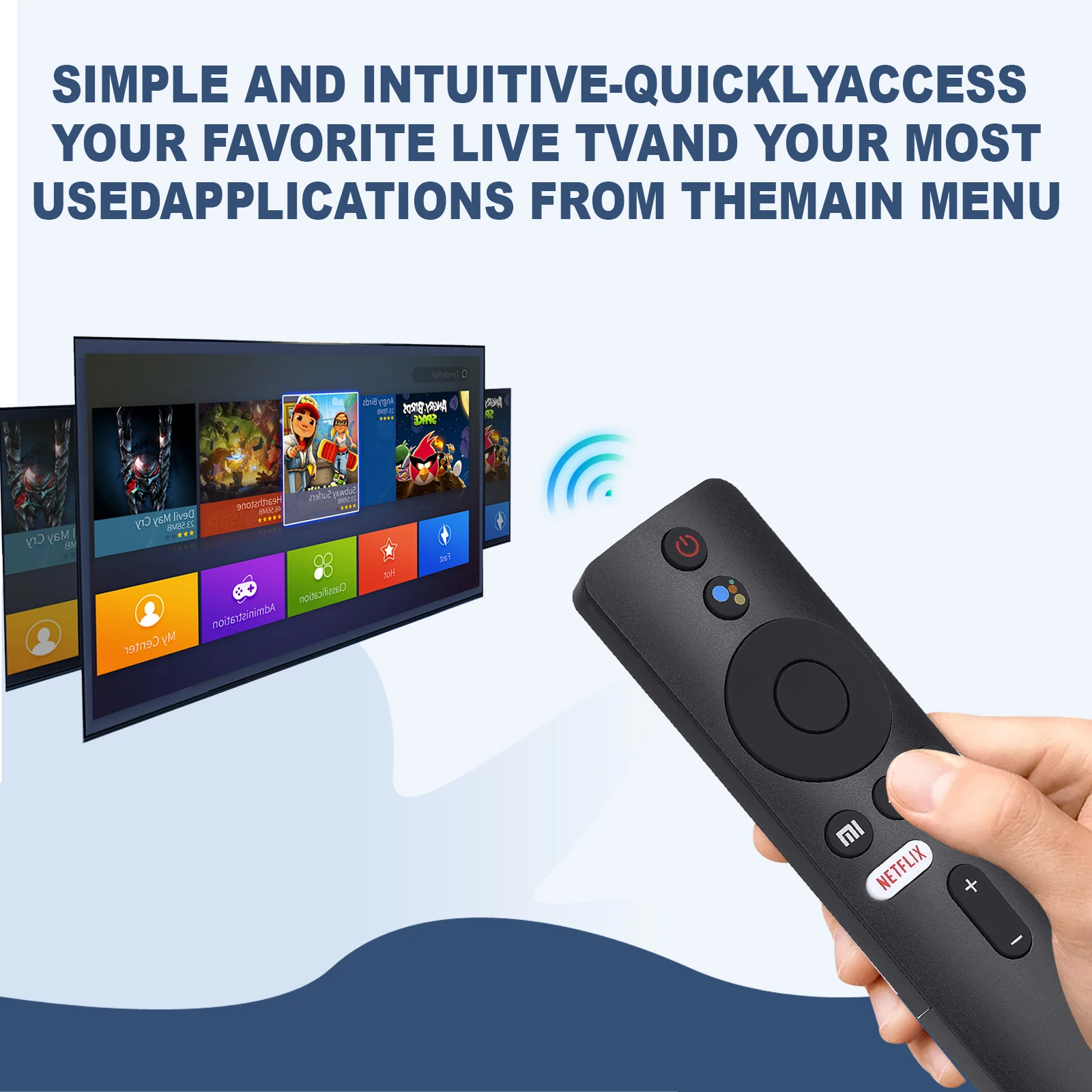 جهاز التحكم عن بعد الصوتي XMRM-006 متوافق مع وحدة التحكم البديلة Xiaomi MI TV Stick Box S/4S/4K MDZ-22-AB MDZ-24-AA