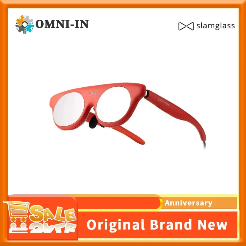 Occhiali intelligenti Slamglass Vision Air MR VR Fov 50 ° Schermo Private Cinema MR Nota di visualizzazione: Solo blu