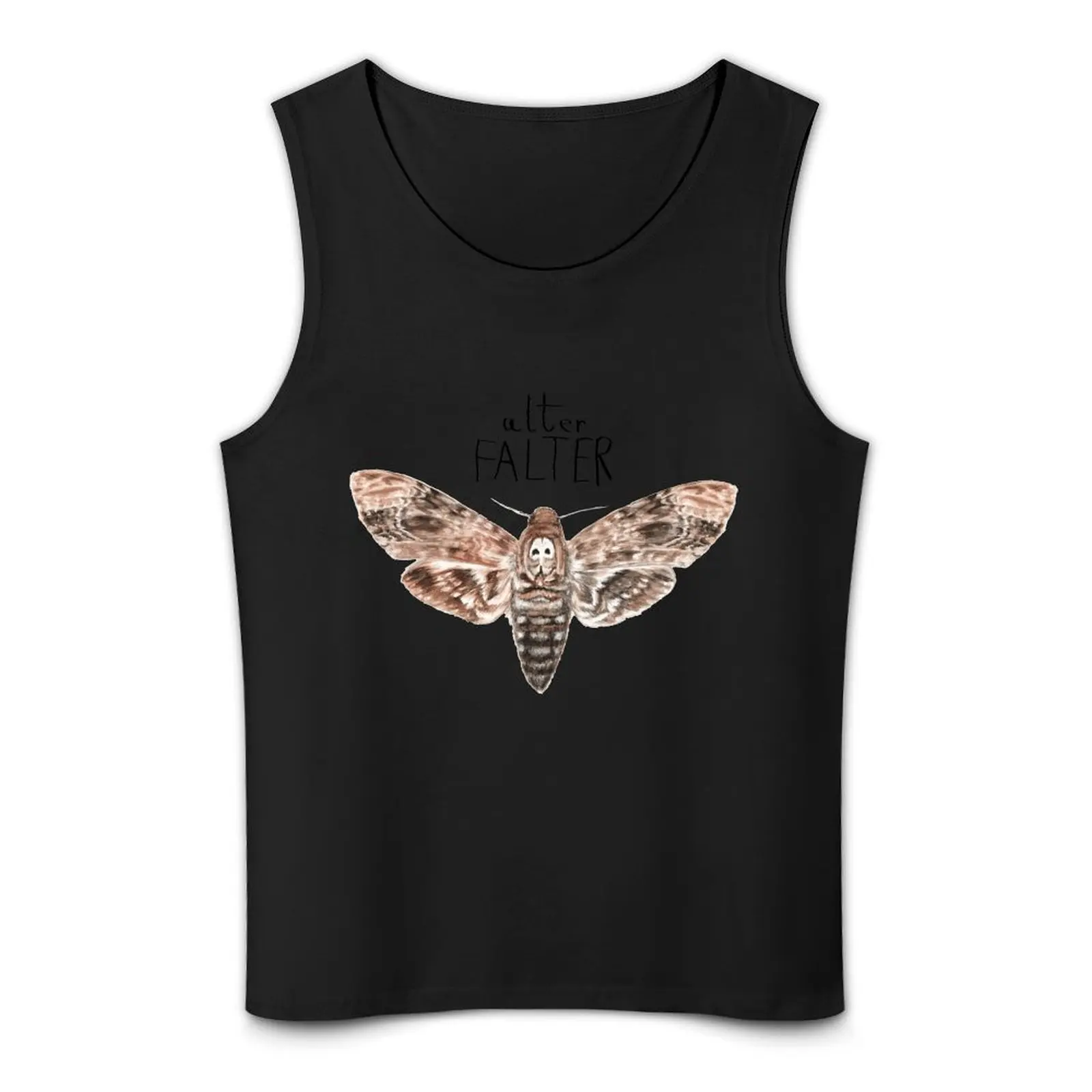 العثة القديمة! Totenkopf Falter Tank Top Gym للرجال بدون أكمام