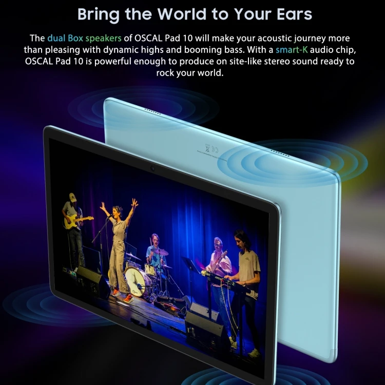 NIEUWE AANKOMST Blackview OSCAL Pad 10 WiFi Tablet 8 GB + 128 GB Tablet 10.1 Inch 4G Android Tablet PC