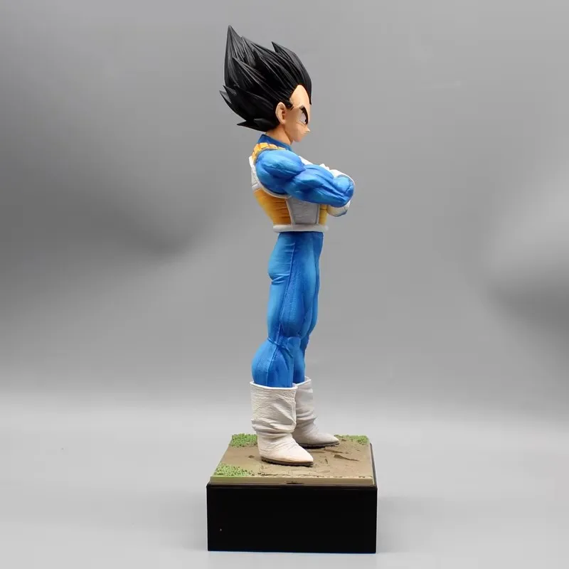 30cm Dragon Ball Figures Vegeta Figure 2 Heads Vegeta anime Figurine Pvc Statue Models Dolls Collection Desk Ornaments Toys Gift