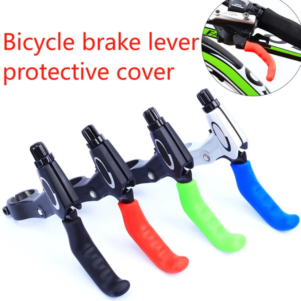 

Bike Brake Lever Protective Silicone Bicycle Lever Grips Bicycle Brake Handle Cover Bicycle Accessories