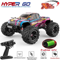 Hyper Go MJX 16209 16207 16208 16210 1/16 4WD RC Car 70KM/H Brushless  RC Racing Car Remote Control Cars Off-Road Truck Toys