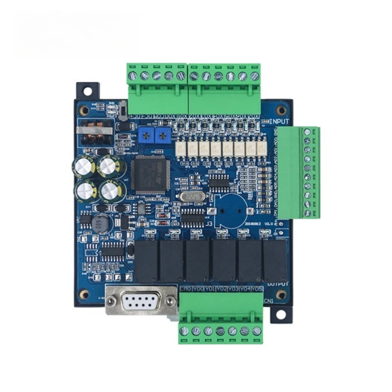 For PLC Controller Industrial Control Board FX3U-14MT14MR Programming Analog Input and Output Pulse Counting