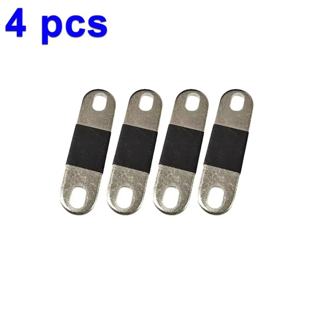 Nickel Plated Copper LiFePO4 Battery Busbar 2mm Thickness M4 Screw Hole Copper Busbar Connector 38mm 64mm Spacing