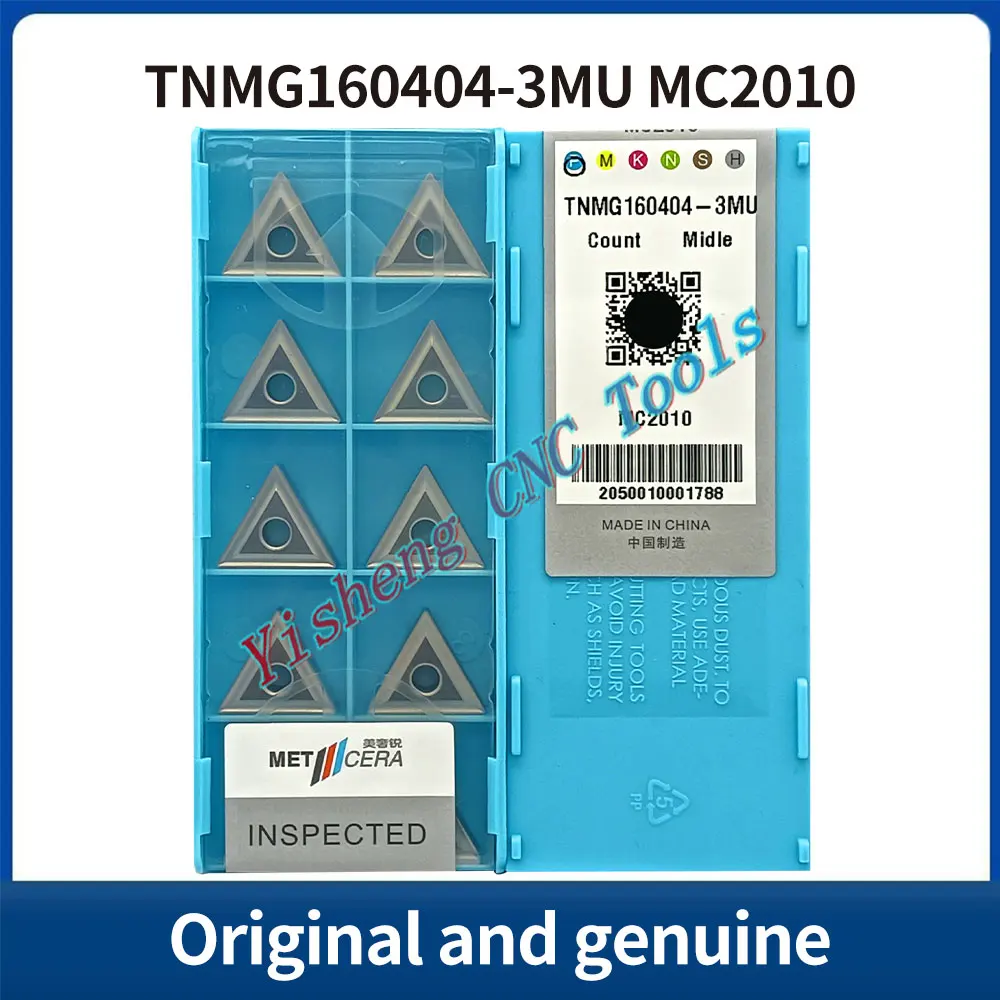 

METCERA Cutting Tools TNMG160404-3MU TNMG160404-5MT TNMG160404-FX TNMG160404-TSF MC2010 PV2110 Tungsten carbide CNC inserts