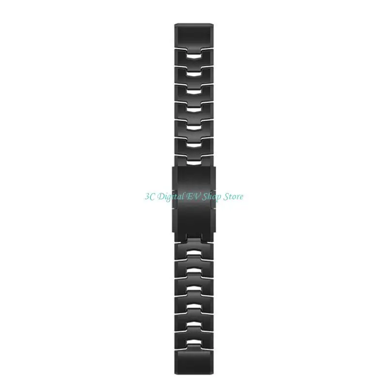 

E74D Adjustable Strap for Forerunner 935/945 Watchband Stainless Wristband Loop Belt