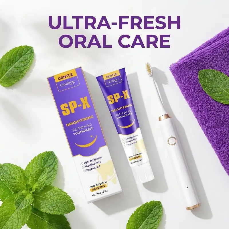 Stain Removal Whitening Toothpaste Gentle Formula Effective Dental Cleaning For Sensitive Gums Home Oral