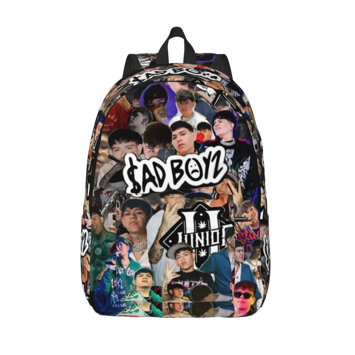 

Рюкзак Junior H Sad Boyz Music Tour для подростков, унисекс, для активного отдыха, походов, путешествий, студенческий, холщовый, для мужчин и женщин