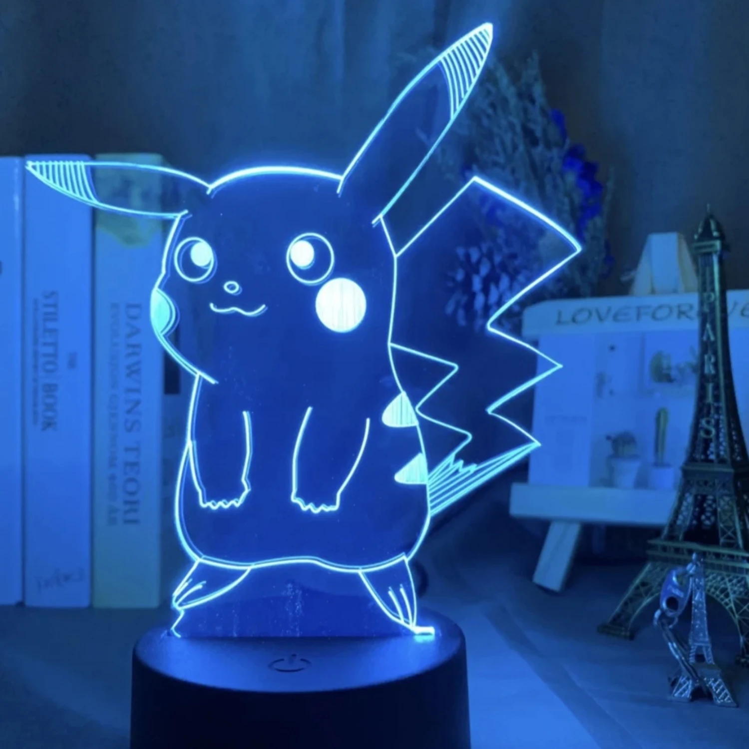 Colorido 3D LED Night Light para crianças, brinquedo original, Charming Anime Character, Fun Desk Lamp, presente ideal para melhorar a diversão, novo