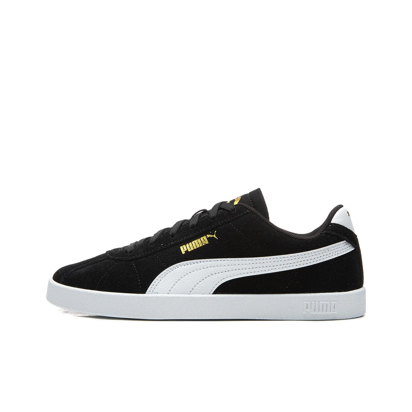 PUMA Club Low top Skateboard Shoes Unisex Black 397444-01
