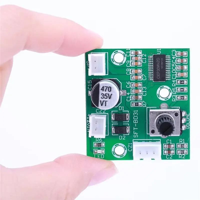 Y44A 60W High Power Mono Amplifier Audio Board, Class D HIFI Digital Mini Power Amplifier Module for DIY Audio Speaker Home