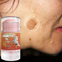 Stick au venin d'abeille et à l'huile de cheval, unifie le teint, élimine les taches brunes et la terneur - Non gras, convient aux hommes et aux femmes - Crème éclaircissante et hydratante, pour usage de jour et de nuit - 50g 2