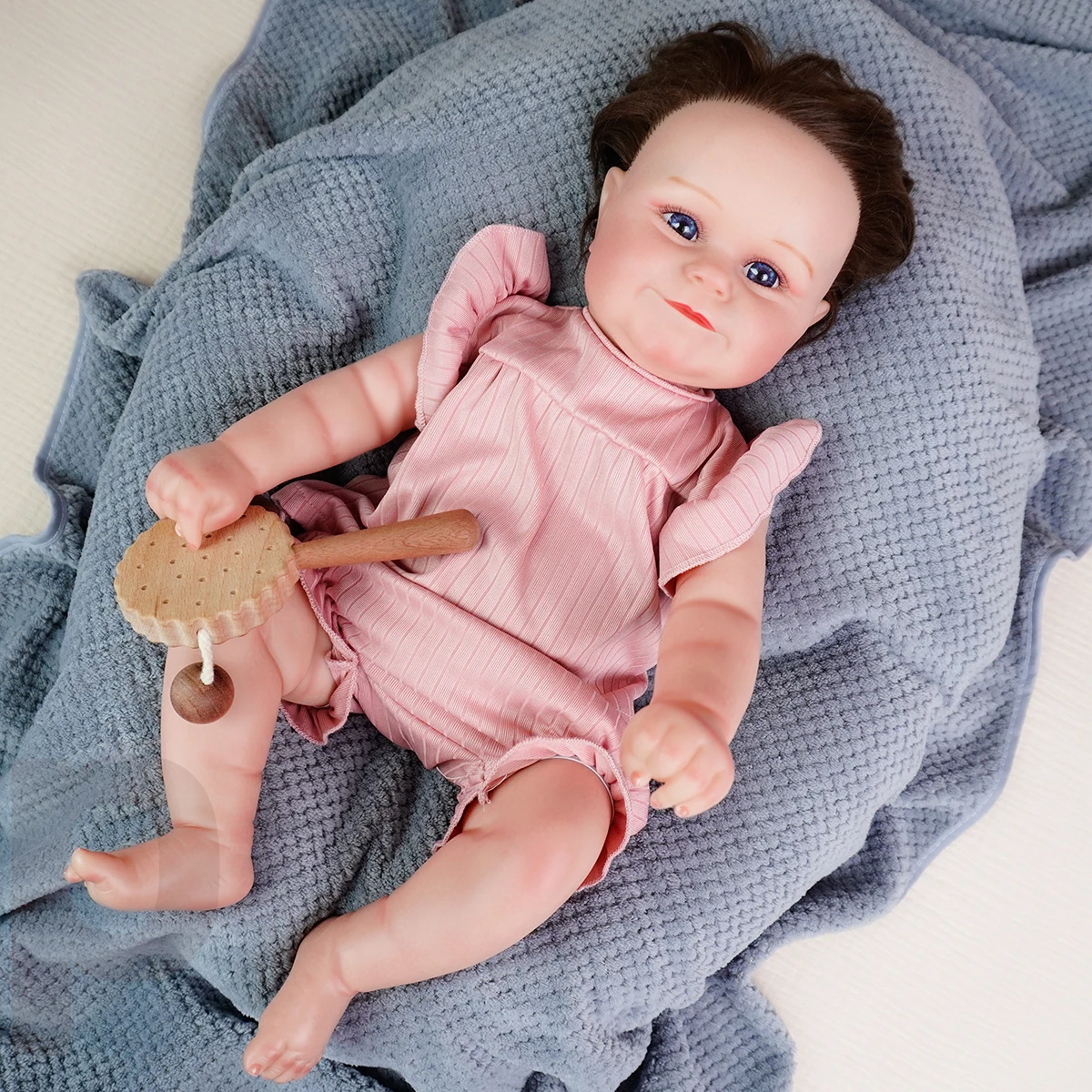 

Vivid Newborn Dolls Lifelike Real Newborn Dolls Handmade Anatomically Correct Real Baby Doll Gift Sets Suitable for Children