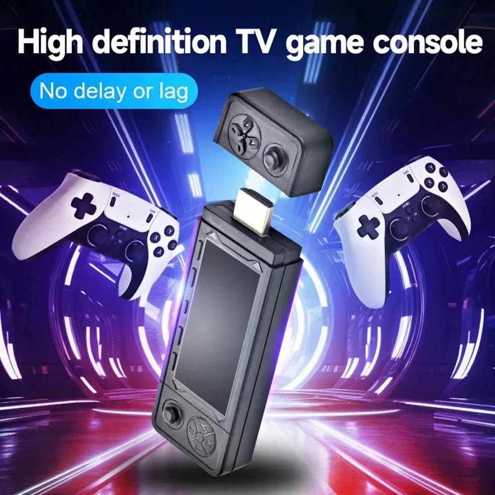 Konsol video game retro untuk emulator PS1, PSP, SDavid, N64, TVHD, game 3D klasik, kontroler turis, X9 PRO, 256G