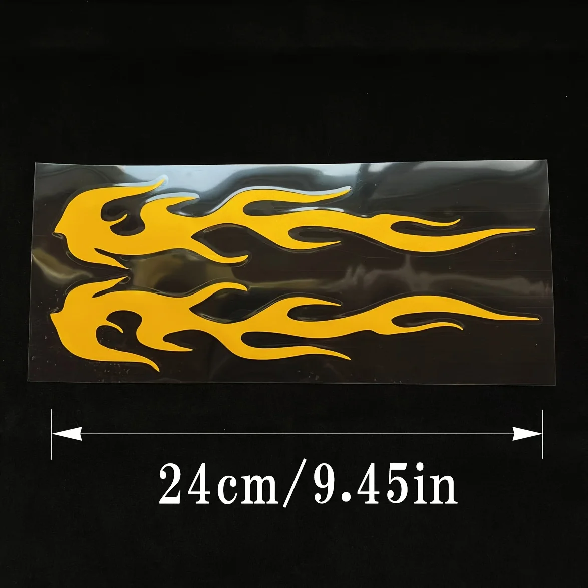 ملصقات زخرفية مزدوجة الجانب مرئية ليلية عاكسة للضوء مقاومة للماء ومتينة لتعزيز السلامة وديكور شخصي للمركبة #5