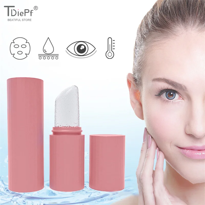 أحمر الشفاه شكل سيليكون الجليد بكرة الوجه العناية بالبشرة الجمال رفع الكنتوري أداة آيس كيوب صواني كرات آيس غلوب مدلك الوجه #1