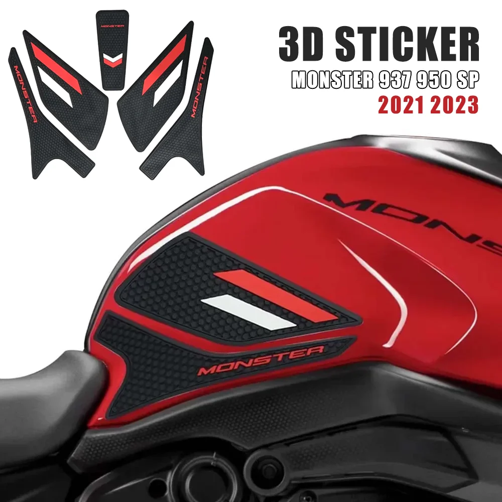

Водонепроницаемая защитная наклейка для мотоцикла, комплект 3D-наклеек, наклейка для мотоцикла MONSTER 937 950 SP 2021-2023