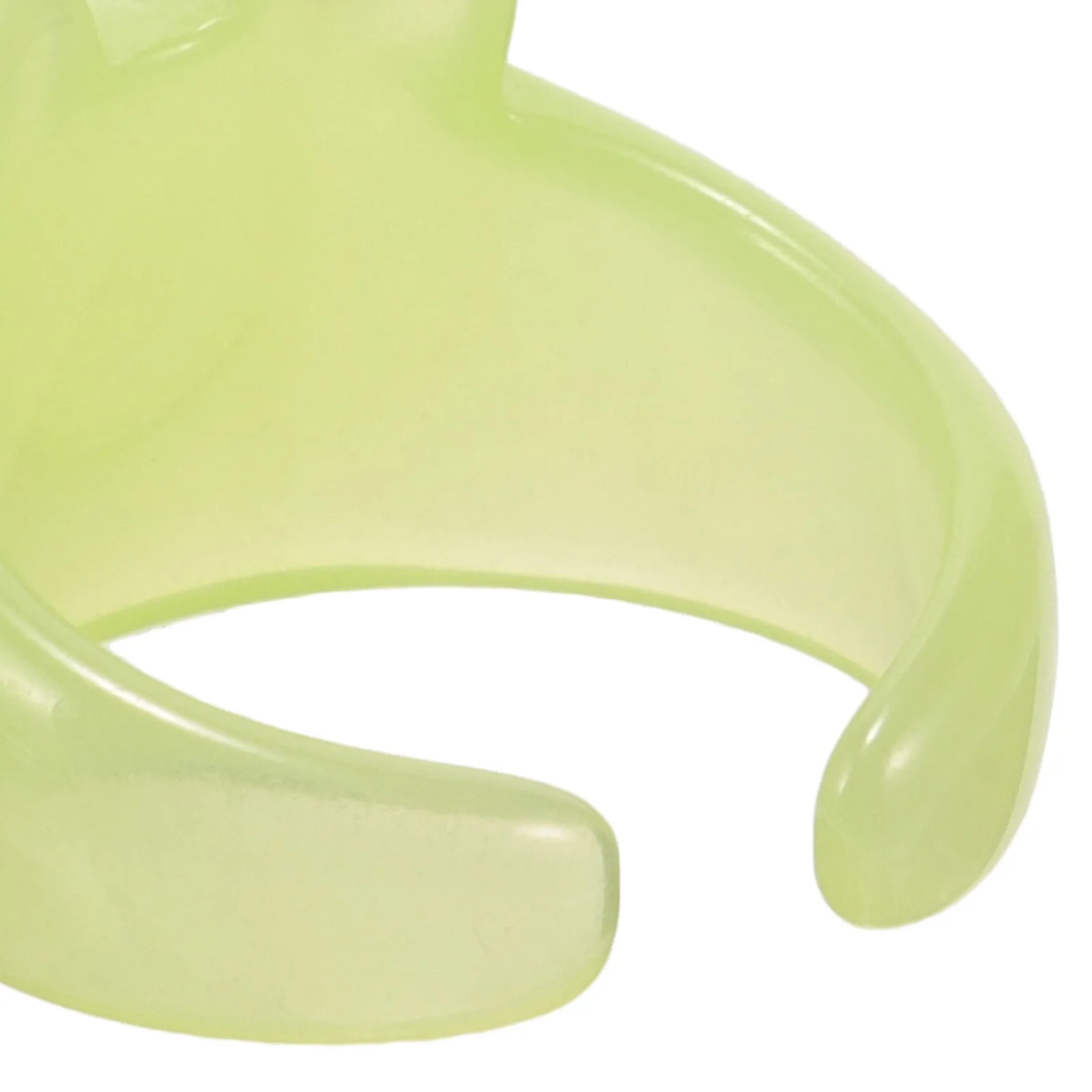 

Children Green Bracelet Resin Cartoon Bangle Lovely Lightweight Kids Wrist Decoration Perfect Birthday Gift Cartoon Bangle