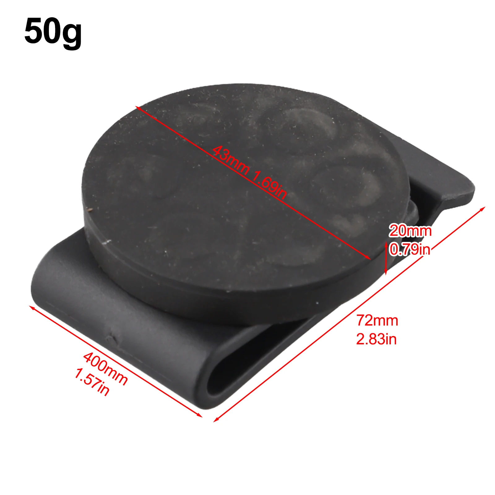 Non-Slip Clip Magnetic Belt Clip In Workshop During Projects 55mm Efficient Tool Storage Solution Reliable Tool Storage