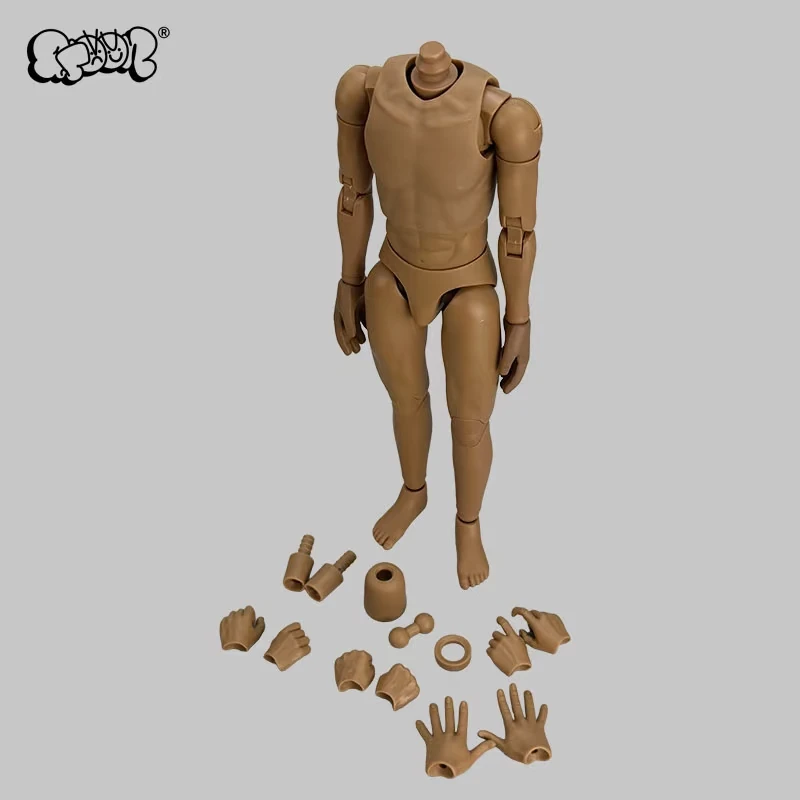 GOON 1/6 12 Inch Action Figure Body 2.0 Movable Joints Interchangeable Hands Adjustable Height Heavy Feel Accessories Model