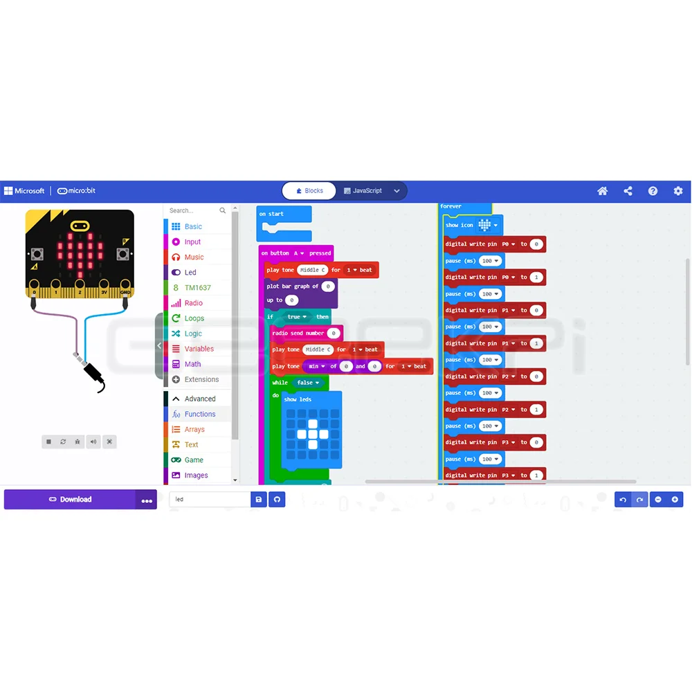 Imagem -03 - Geeekpi Microbit v2 Club Kit 10 Pacote Microbit v2 ir Kit