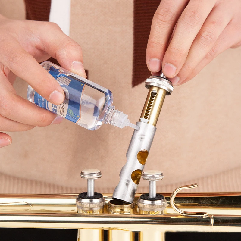 

30/50ml Valve Lubricating Oil Care Cleaning Durable Brass Instruments Piston Oil For Flute Clarinet Cornet Piccolo Trumpet Oboe