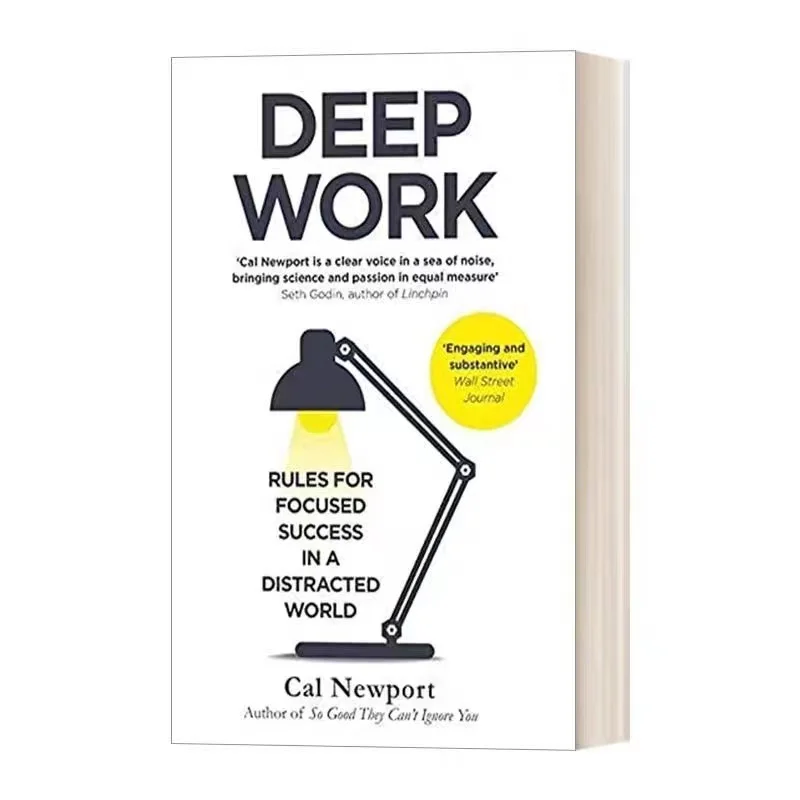 Deep Work By Cal Newport Rules For Focused Success in a Distracted World Novel Paperback In English