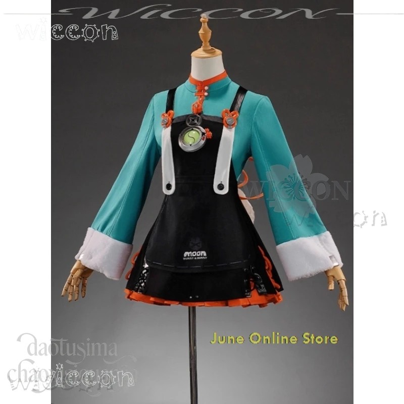 Disfraz Halloween Anime Game Zenless Zone Zero Cosplay Zhao زي Kawaii فروي أرنب Furrsuit الأذن كرنفال الكبار #3