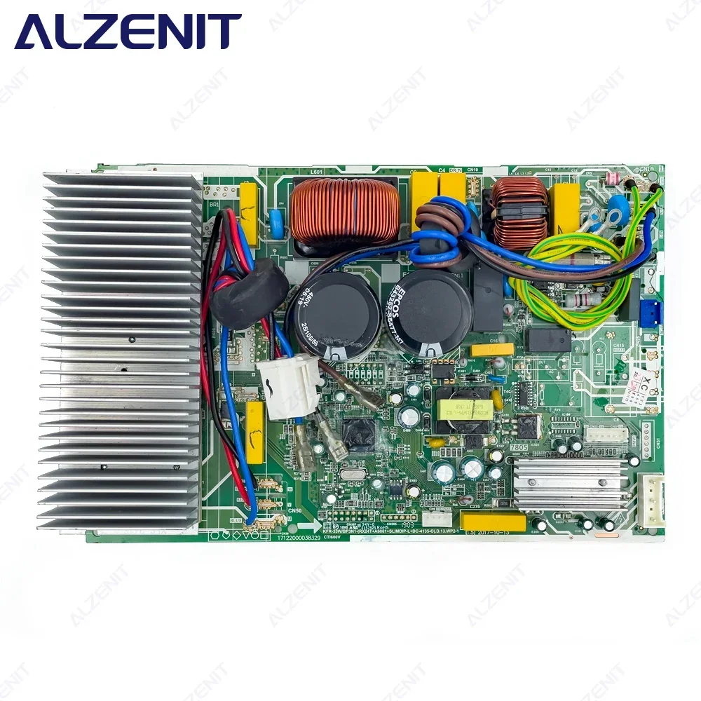 

Control Board 17122000038329 Used For Midea Air Conditioner KFR-35W/BP3N1-(RX24T+A6061+SLIMDIP-L+DC-4135-O).D.13.WP2-1 PCB