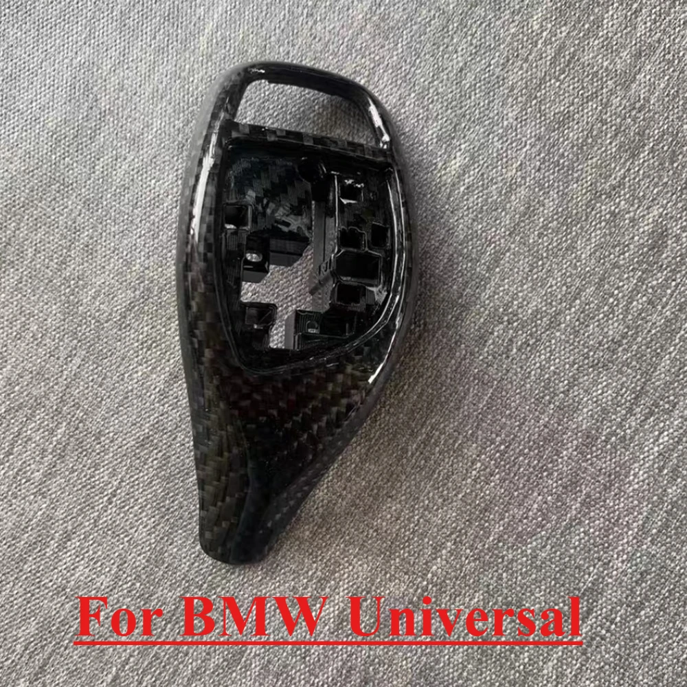 

Higher Quality Carbon Fiber Gear Shift Knob Cover For BMW 1 2 3 4 5 6 7 Series For BMW F10 F20 F22 F30 F32