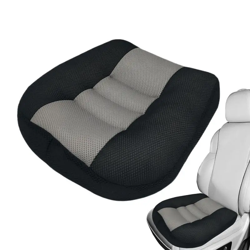 

Car Seat Cushion Driver Seat Pillow For Auto Adjustable Height Secure Strap Pillow For Men Women Offices Family Truck Sitting