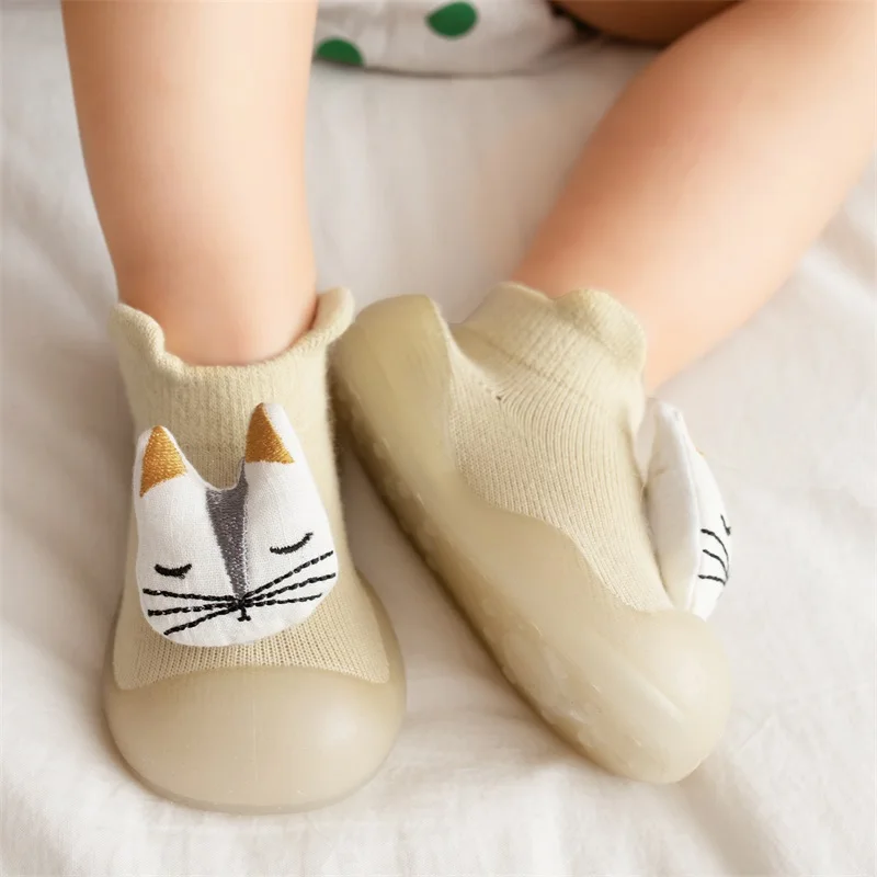 Baby Sokken Schoenen Peuter Wandelschoenen Non Slip 3d Dier Sneakers Voor Jongens Meisjes