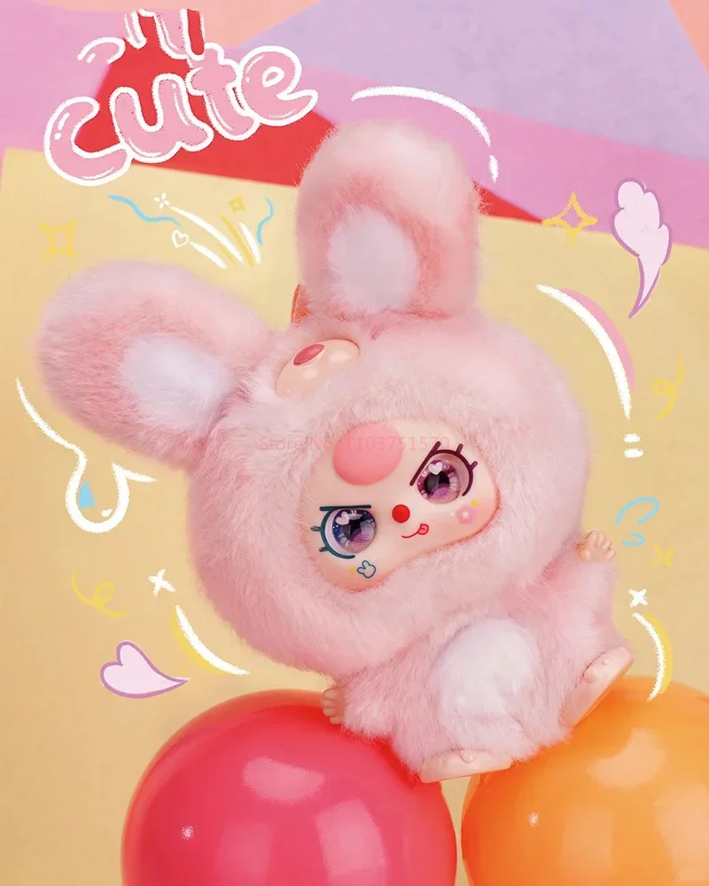 New Hot Style Baby Three Mini Hug Series Kawaii Blind Box Cute Bag Pendant  Collectible Dolls  Girl Gift  Desktop Ornament Toy