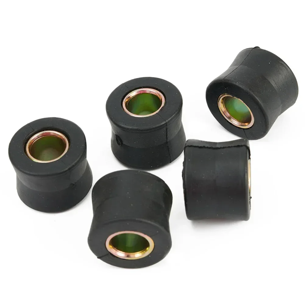 ~6PCS Tylny amortyzator motocyklowy ~Tuleja Uniwersalny motocykl 10mm ~Poduszka tylnego amortyzatora ~Tuleja gumowego pierścienia Akcesoria motocyklowe